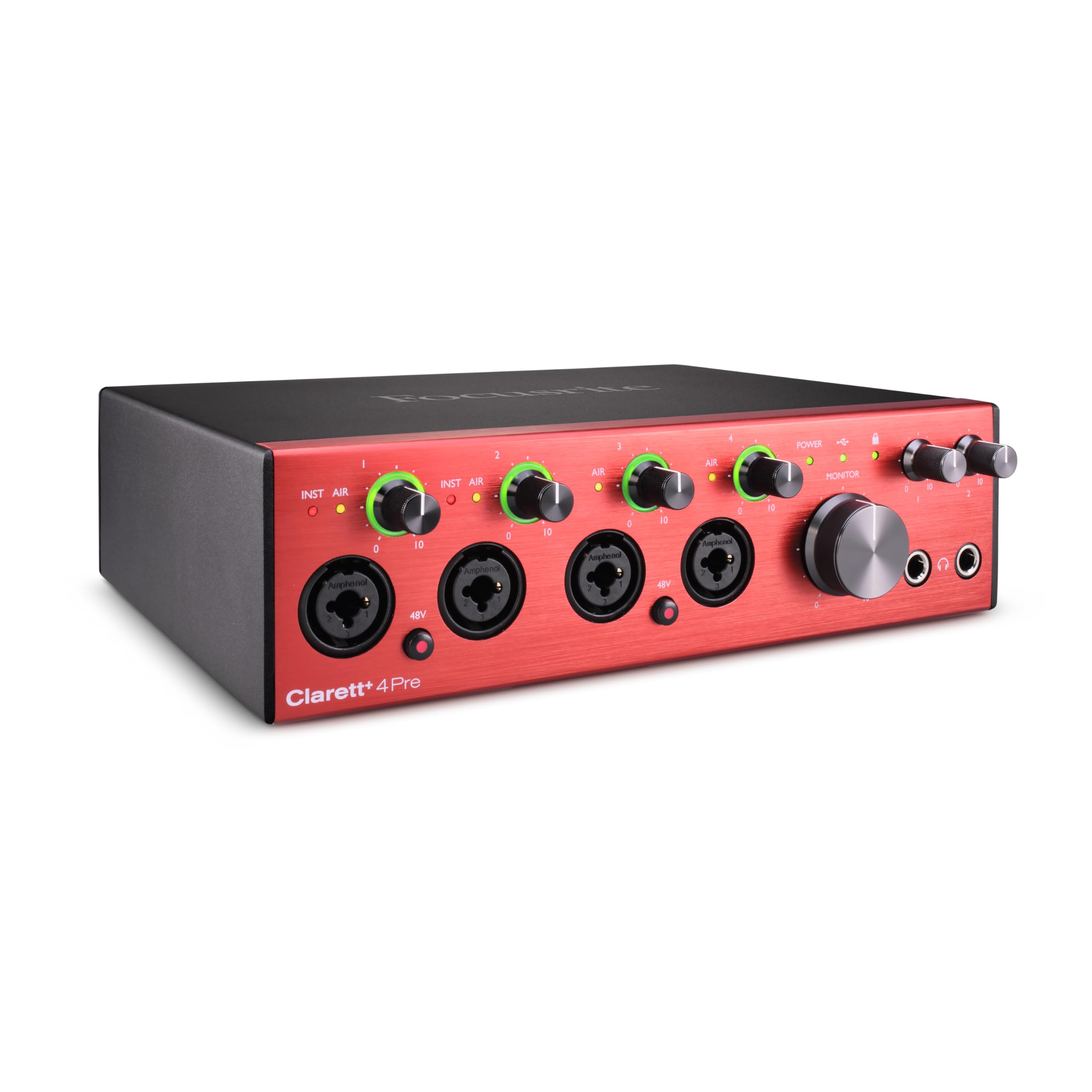 Amazon.co.jp: Focusrite フォーカスライト/Clarett + 4Pre 18in/8out